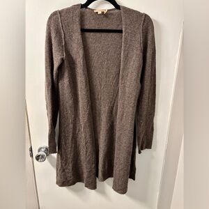 Calypso St. Barth Brown Women's Cashmere Cardigan Sweater XS